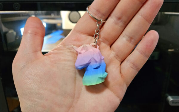 Regenboog Eenhoorn Sleutelhanger - Afbeelding 2